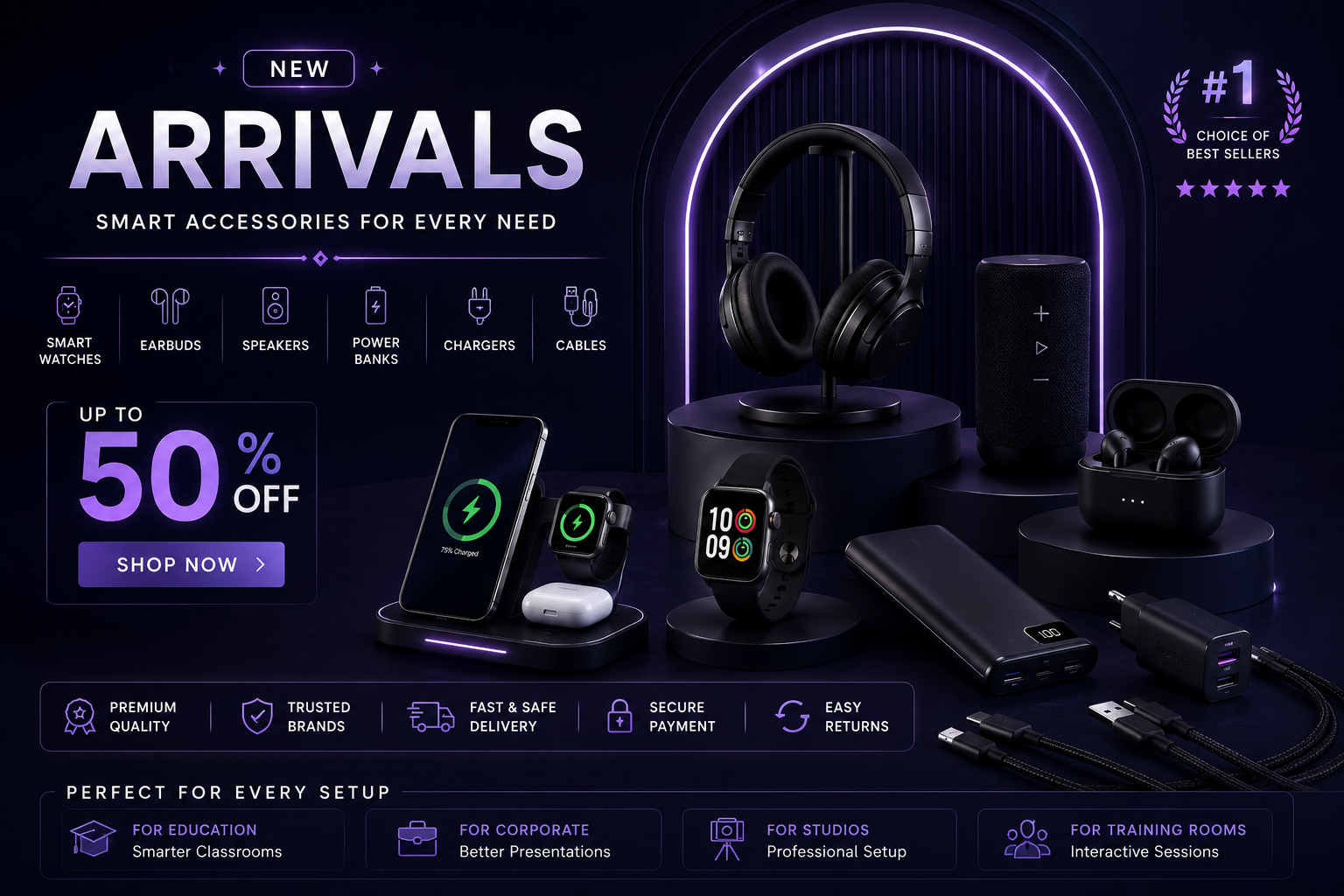 New Arrivals — Smart Accessories for Every Need | The Rank One