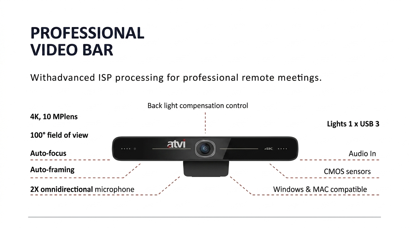 atvi Professional Video Bar 4K - Image 1