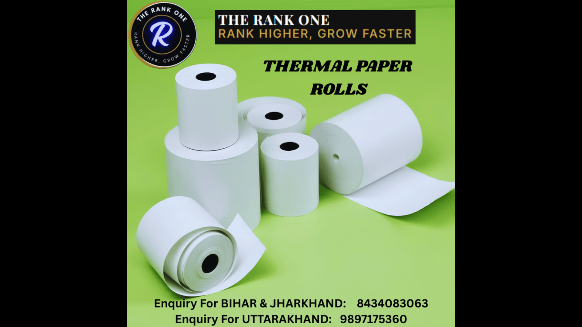 THERMAL PAPER ROLL 57MM (Min. Order 250 ROLLS)