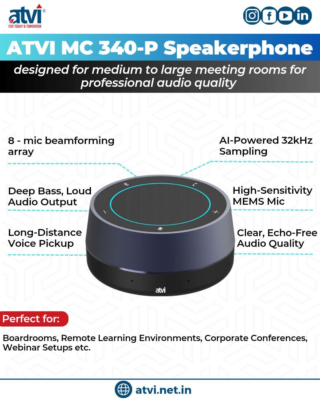 atvi-MC340-P (Speaker Phone ) - Image 2